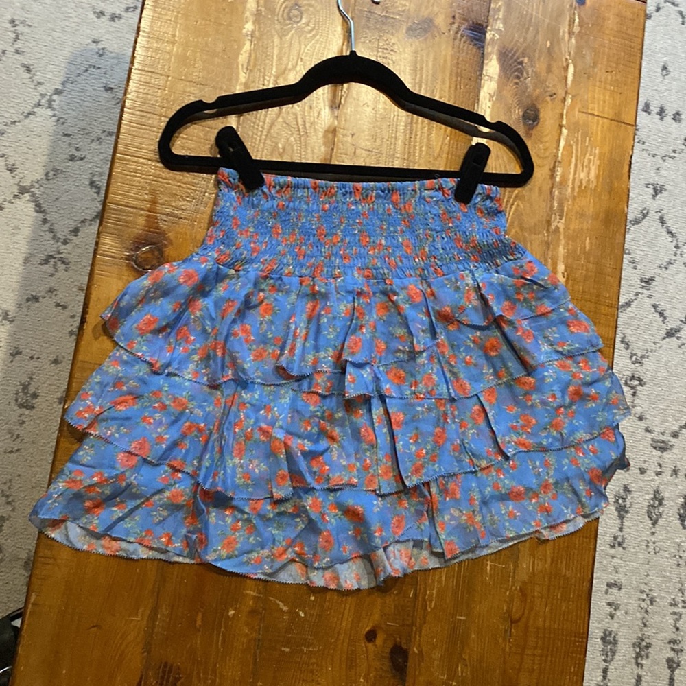 Intermix Silk Skirt (S)